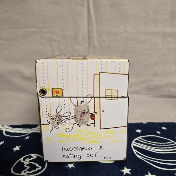 Vintage 1980 recipe box - Picture 2 of 8